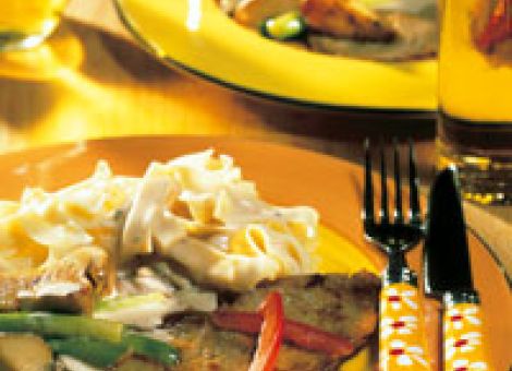 Cremiges Jägerlatein mit Steinpilzen