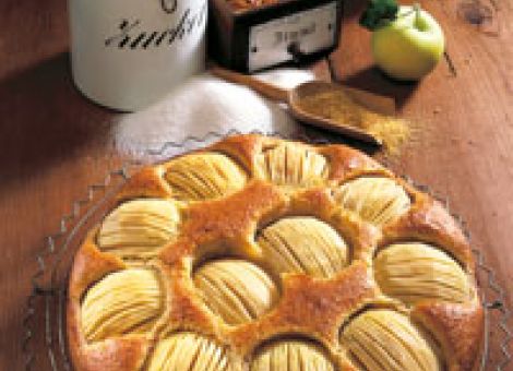 Klassischer Apfelkuchen