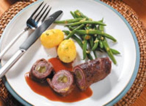 Rinderrouladen nach Hausfrauenart