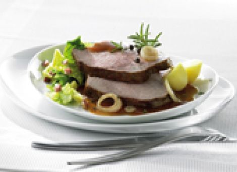Schmorbraten mit malziger Biersauce