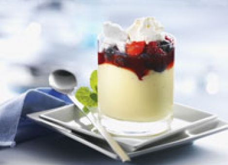 Saisonale Vanillecreme
