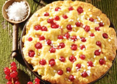 Kleine Tartes mit Johannisbeeren