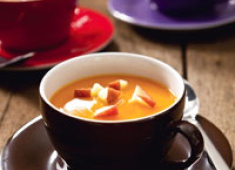 Winterliche Apfelsuppe