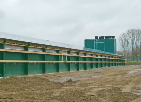 Zwei Hähnchenmastställe in Nordhagen errichtet