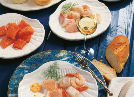 Fischfondue Atlantik