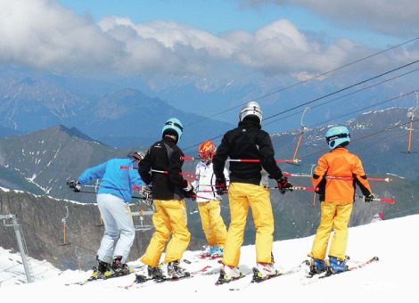 Von der Haus- und Hofarbeit auf die Piste