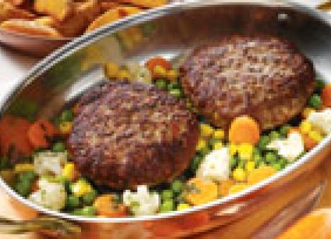 Frikadellen – halb und halb