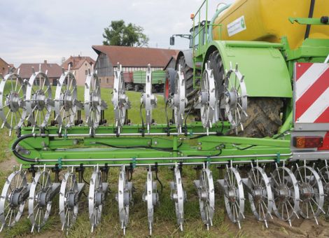 Produktionstechnik auf Injektionsdüngung anpassen