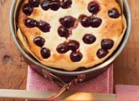 Kirschkuchen der Saison