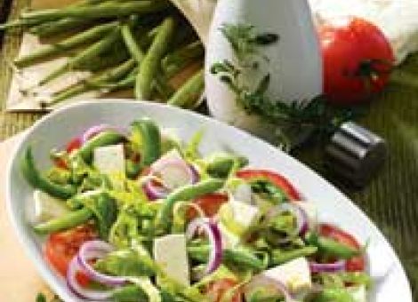 Tomaten-Bohnen-Salat