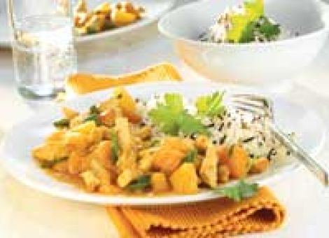 Curry-Geschnetzeltes