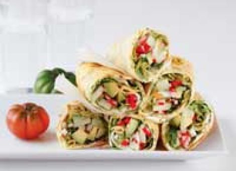 Gemüse-Wraps