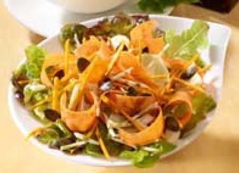 Herbstsalat mit Kürbis