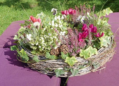 Trauer und Andenken mit Blumen ganz persönlich ausdrücken