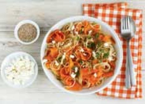 Möhren-Dinkel-Spaghetti