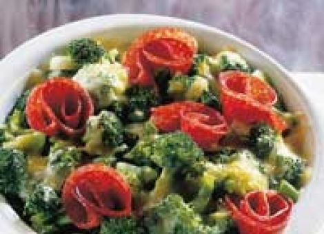 Überbackener Brokkoli