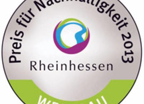 Rheinhessen vergibt Nachhaltigkeitspreis