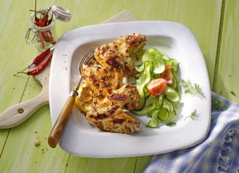 Marinierte Hähnchenflügel