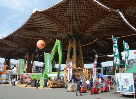 Holzmesse lockte ganze Welt