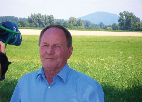Gerste in Frühdruschregionen von Hessen geerntet