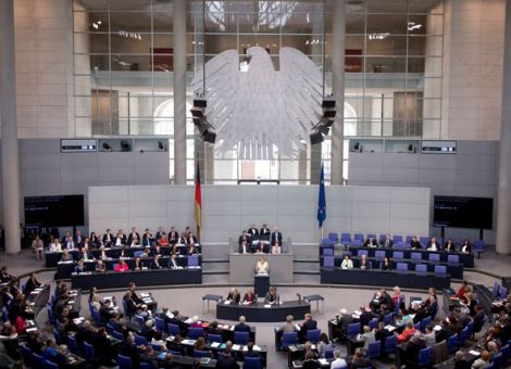Wieder einige Landwirte  im Bundestag