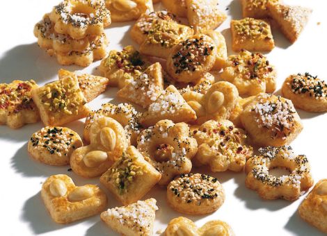 Mürbes Käsegebäck