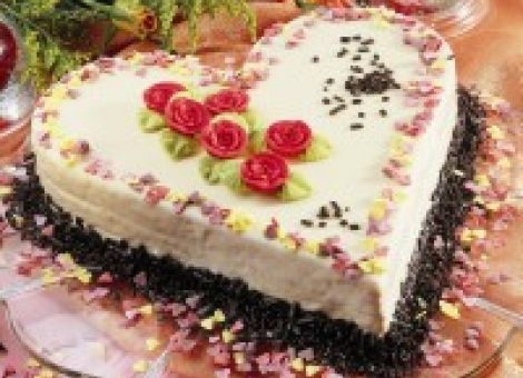 Gefülltes Rosenherz