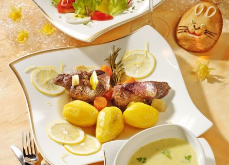 Blitzmenü zum Osterfest