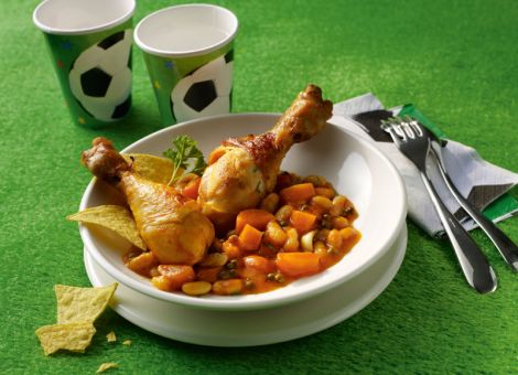 Hähnchen-Bohneneintopf 