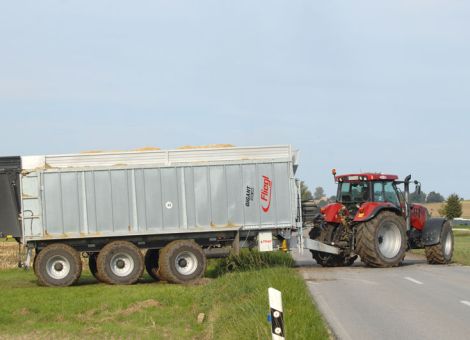 Keine Maut für landwirtschaftliche Fahrzeuge