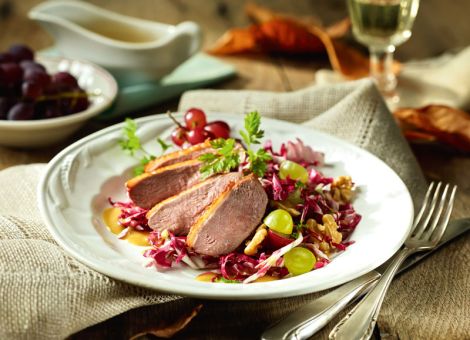 Gebackene Entenbrust