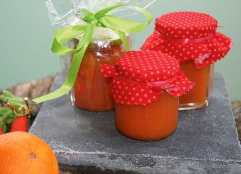 Möhren-Orangen-Fruchtaufstrich