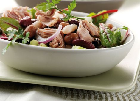 Thunfisch-Bohnen-Salat