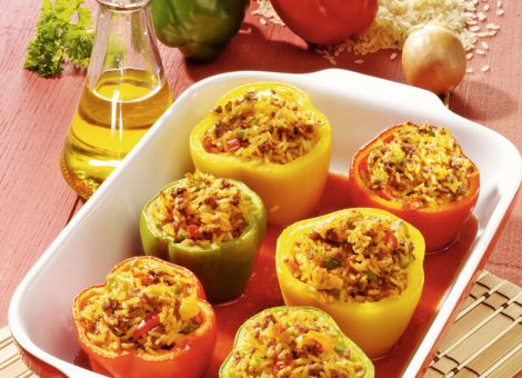 Gefüllte Paprika 