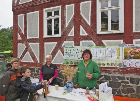 Getreidepower auf dem Pflanzenmarkt im Hessenpark