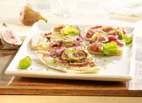 Flammkuchen mit Feigen