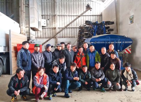 Landwirte aus Korea in Hessen