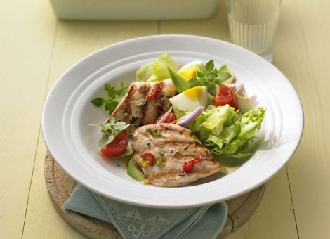 Gebratenes Putenbrustfilet