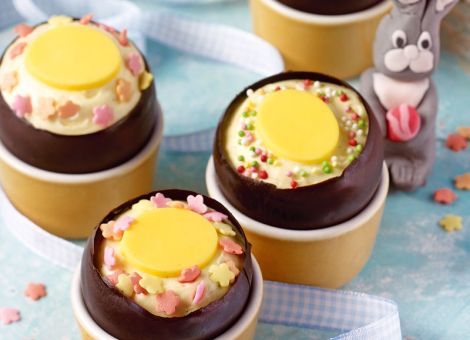 Gefüllte Schoko-Eier 