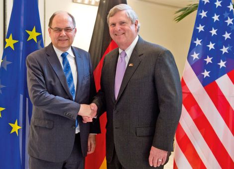 Vilsack und Schmidt schließen zügige TTIP-Einigung nicht aus