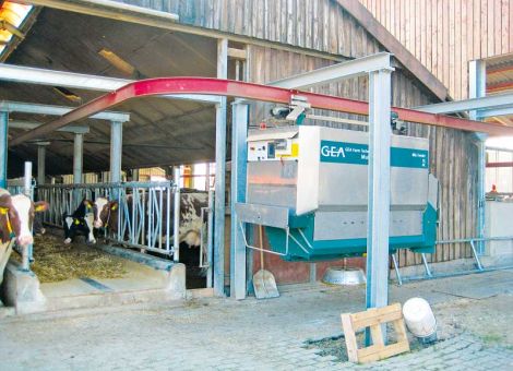 Auch bei der Roboterfütterung gibt es etwas zu verbessern