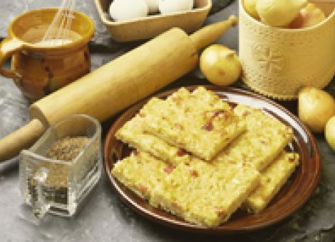 Schwäbischer Zwiebelkuchen