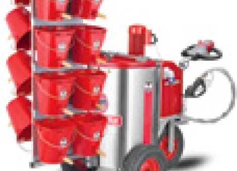 Praktische Halter für Kannen und Eimer fürs Milkshuttle
