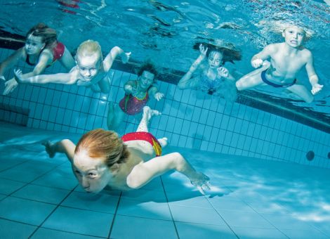 Hinein ins Wasser