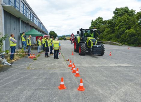 Landwirte müssen den Gütertransport beherrschen