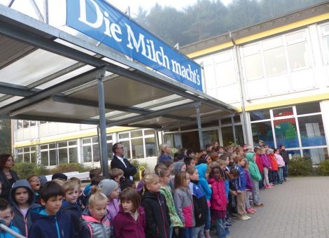 Milchaktionstag an der Grundschule Wallhalben