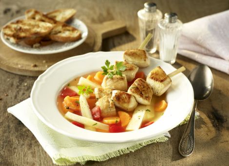 Herbstlicher Süßkartoffeleintopf