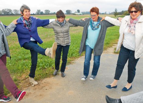 Landfrauen machten den grauen Zellen Beine