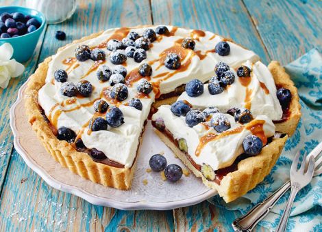Blaubeertarte