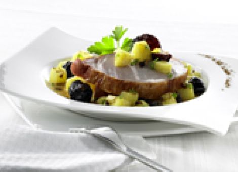 Backpflaumen zum Kasseler